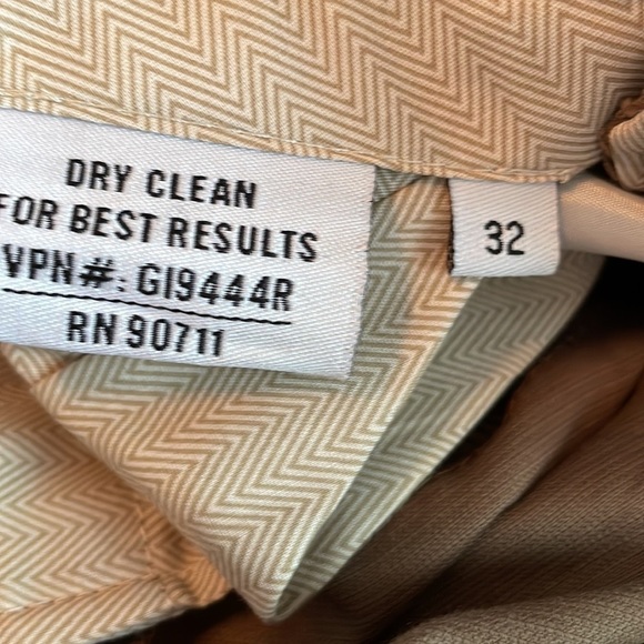 NWT Linea Naturale Men’s Giuseppe 100% Cotton Brown Corduroy Pants Size 32 - Picture 8 of 9